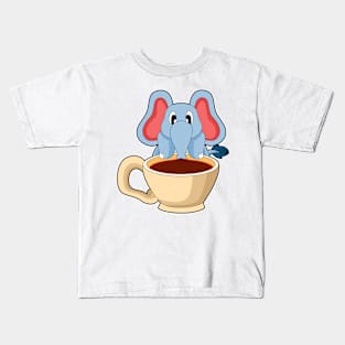 Elephant Coffee Kids T-Shirt